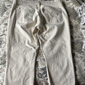 J crew jeans. Ecru in color.